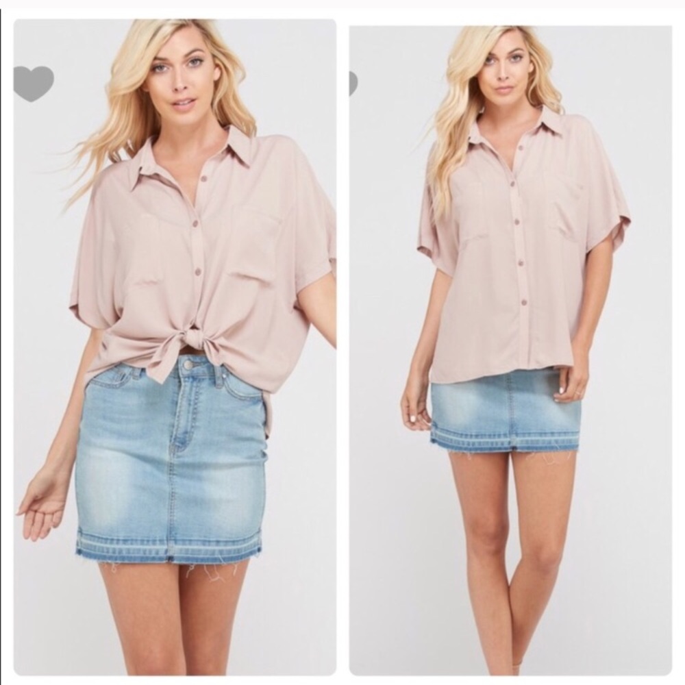 Blush Pink Top